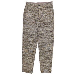 Free People Multi-Color Sweater Knit Jogger Pants Women's Size XS Boho Festive